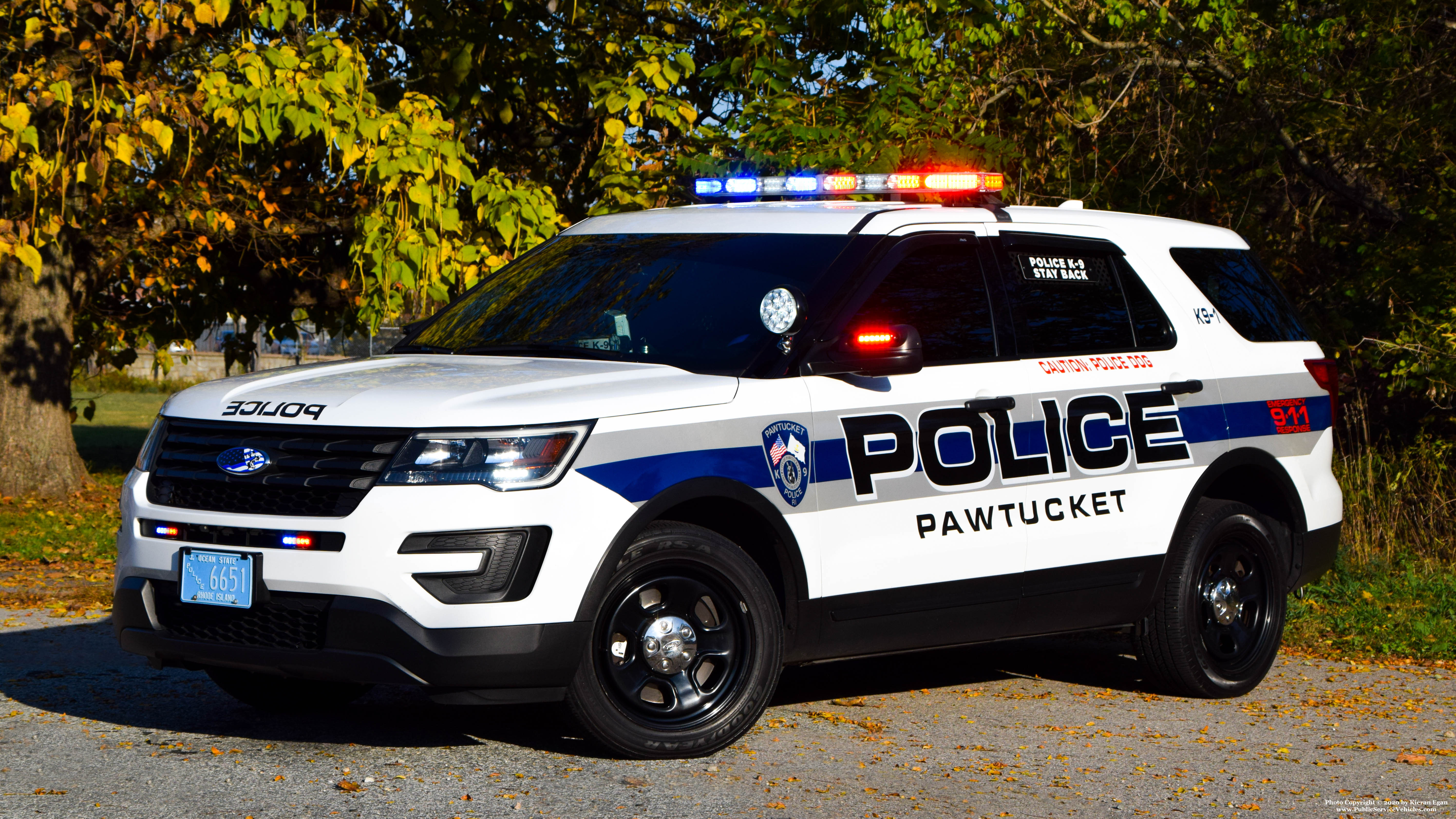 A photo  of Pawtucket Police
            K9-1, a 2016 Ford Police Interceptor Utility             taken by Kieran Egan