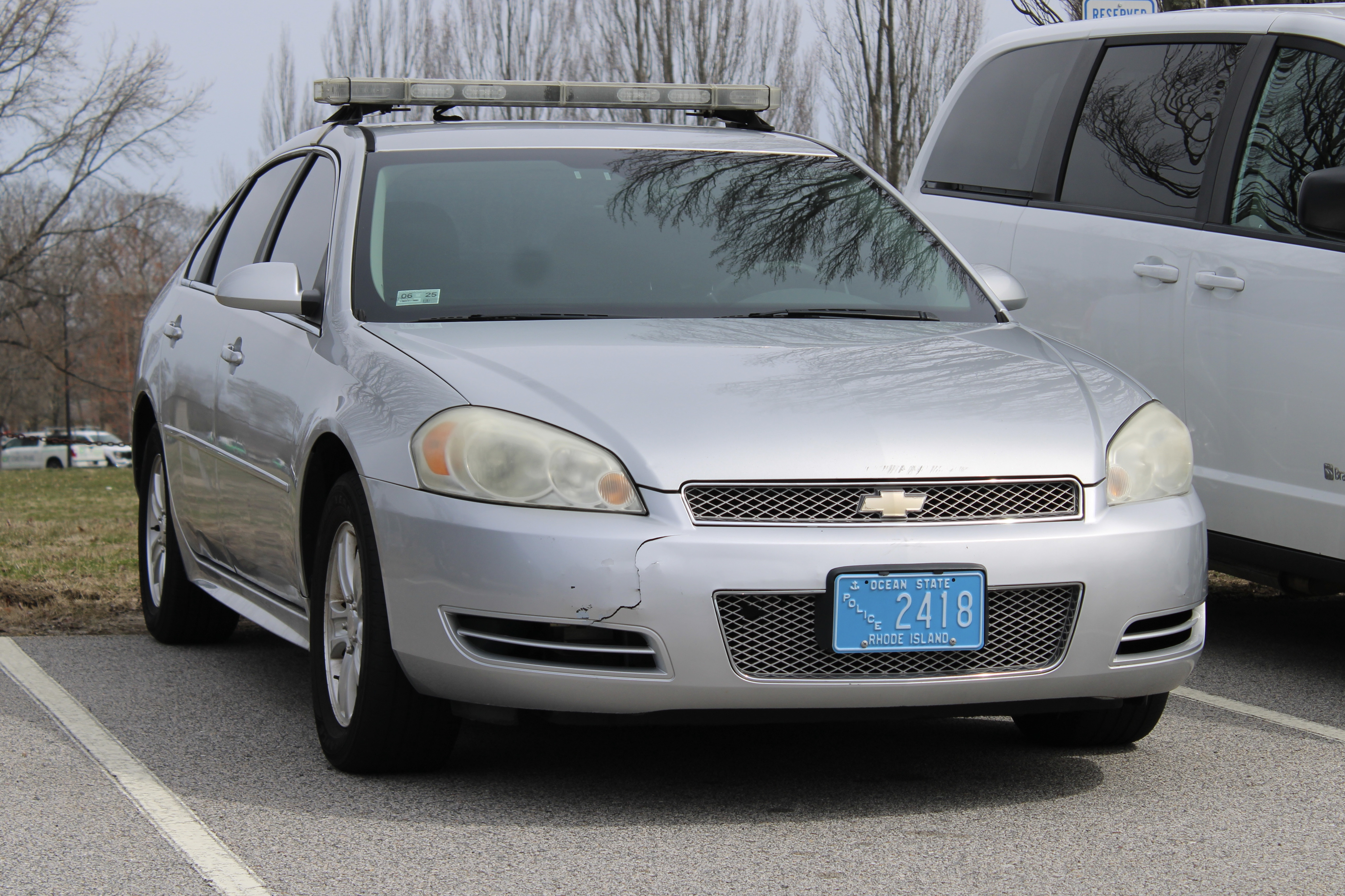 A photo  of Rhode Island Department of Corrections
            Cruiser 2418, a 2007-2014 Chevrolet Impala             taken by @riemergencyvehicles