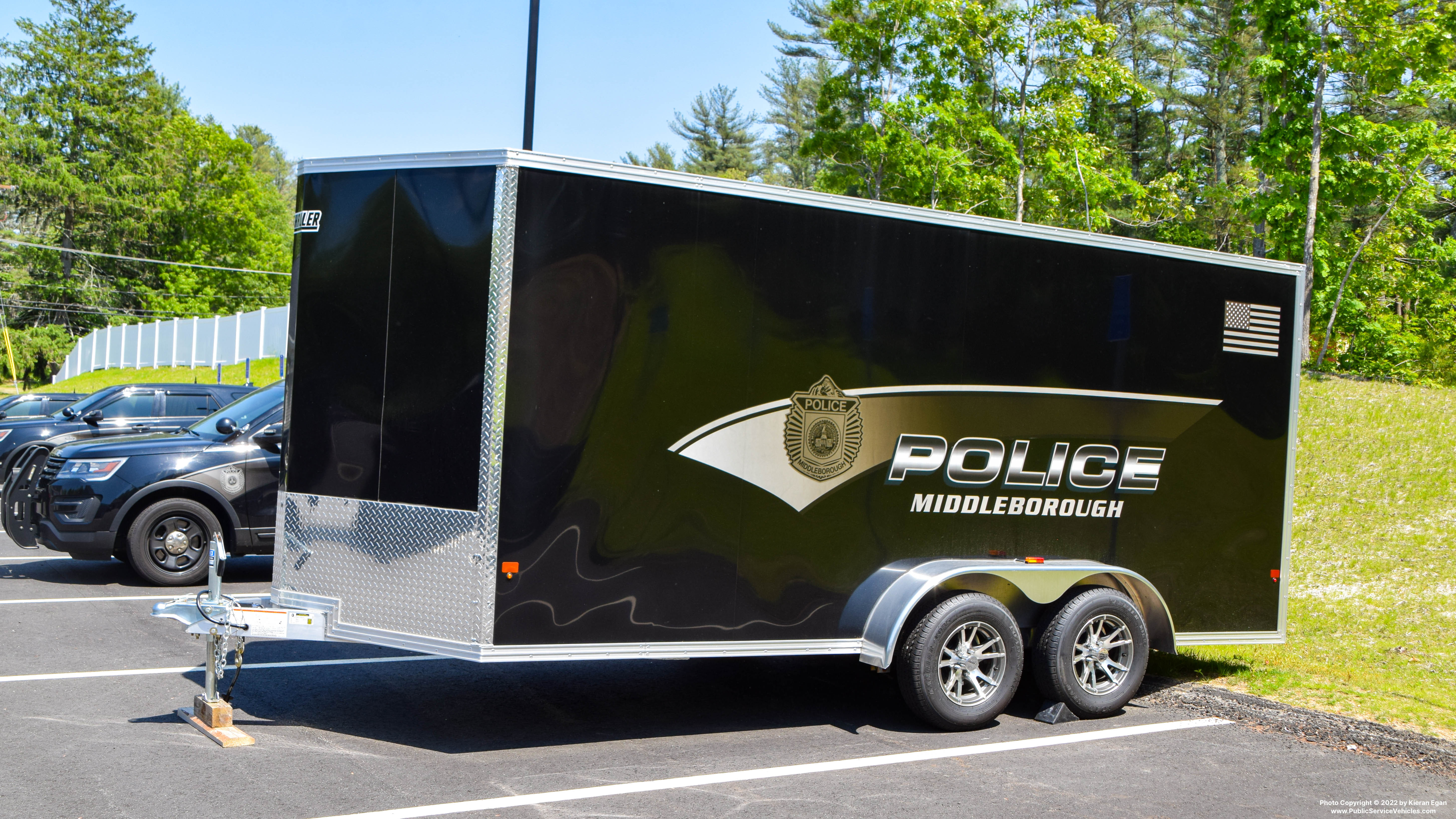 A photo  of Middleborough Police
            Trailer, a 2000-2019 Trailer             taken by Kieran Egan