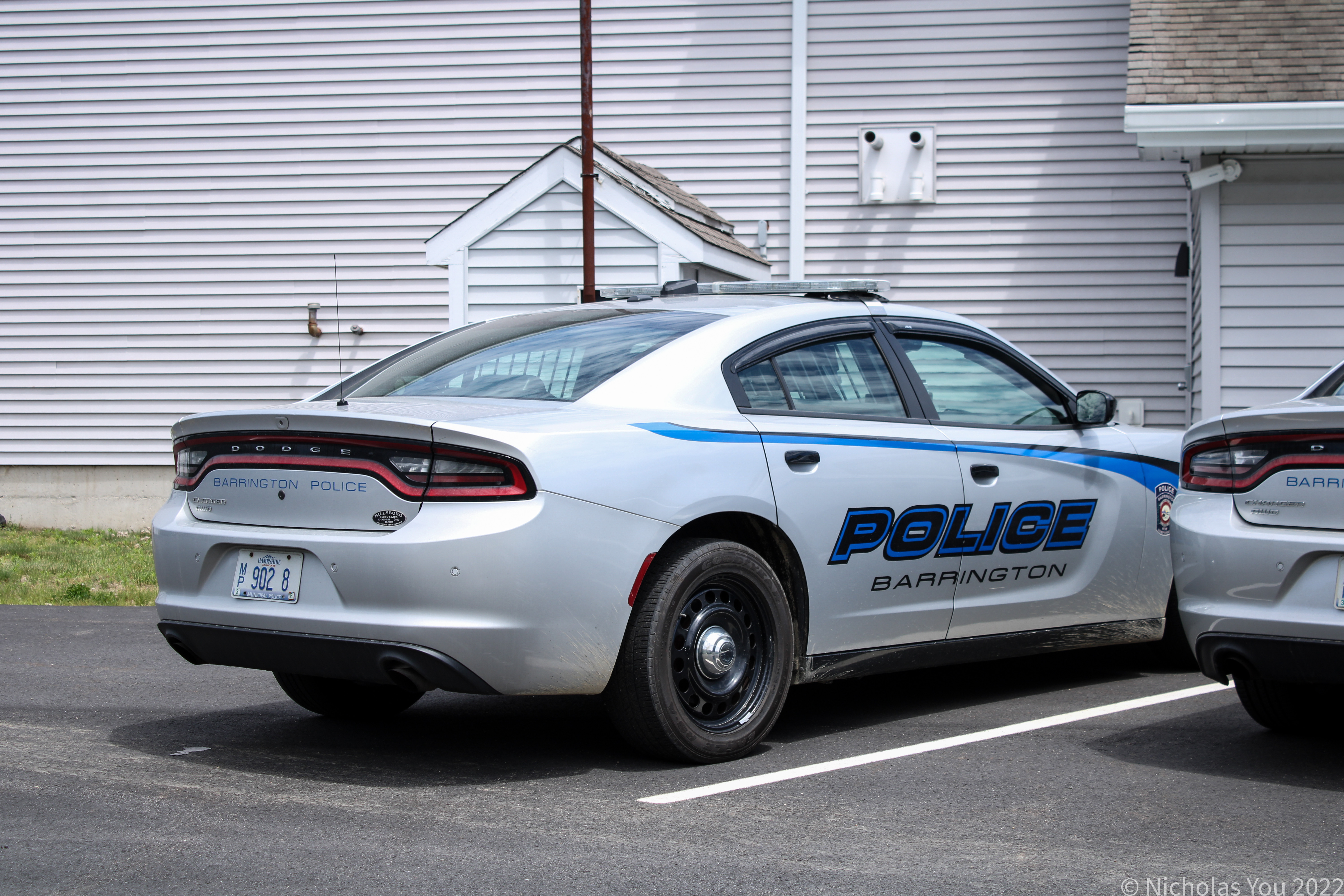 A photo  of Barrington Police
            Car 8, a 2015-2021 Dodge Charger             taken by Nicholas You