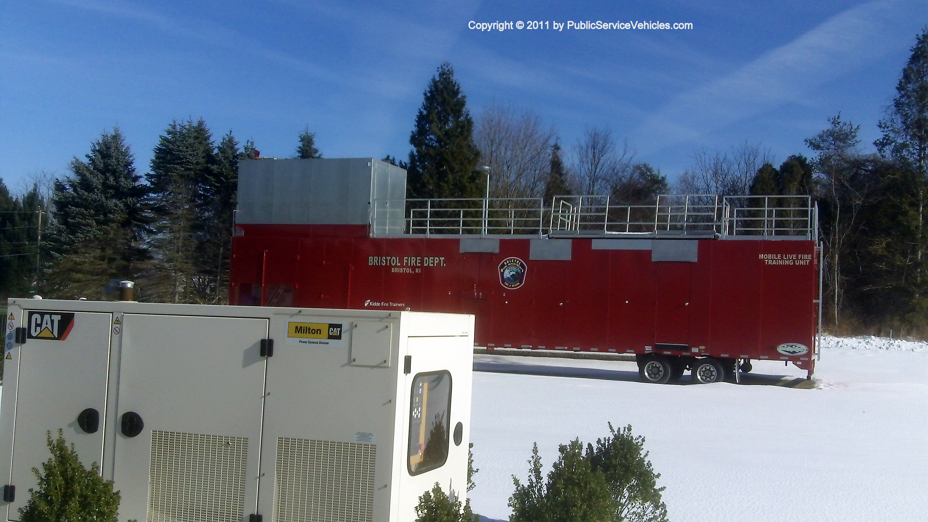 A photo  of Bristol Fire
            Mobile Live Fire Training Unit, a 2009 Mobile Live Fire Training Unit             taken by Kieran Egan