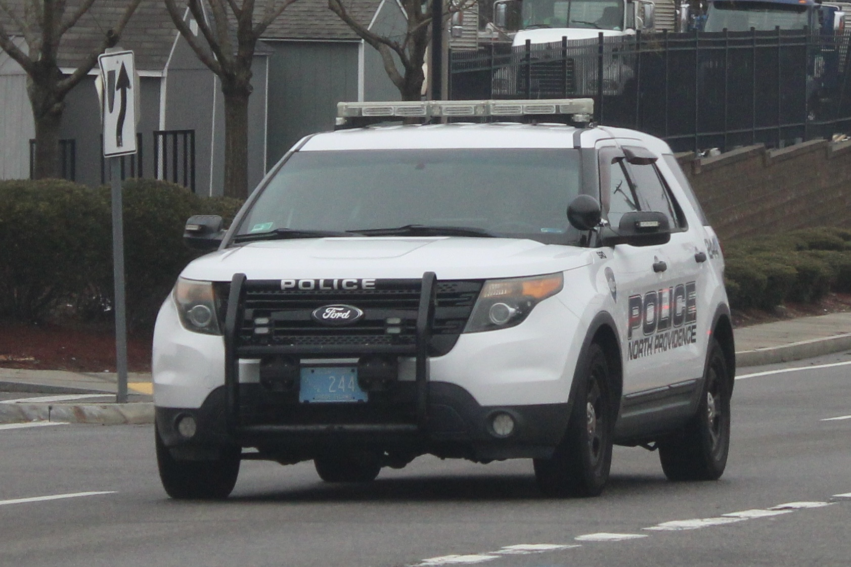 A photo  of North Providence Police
            Cruiser 244, a 2013 Ford Police Interceptor Utility             taken by @riemergencyvehicles