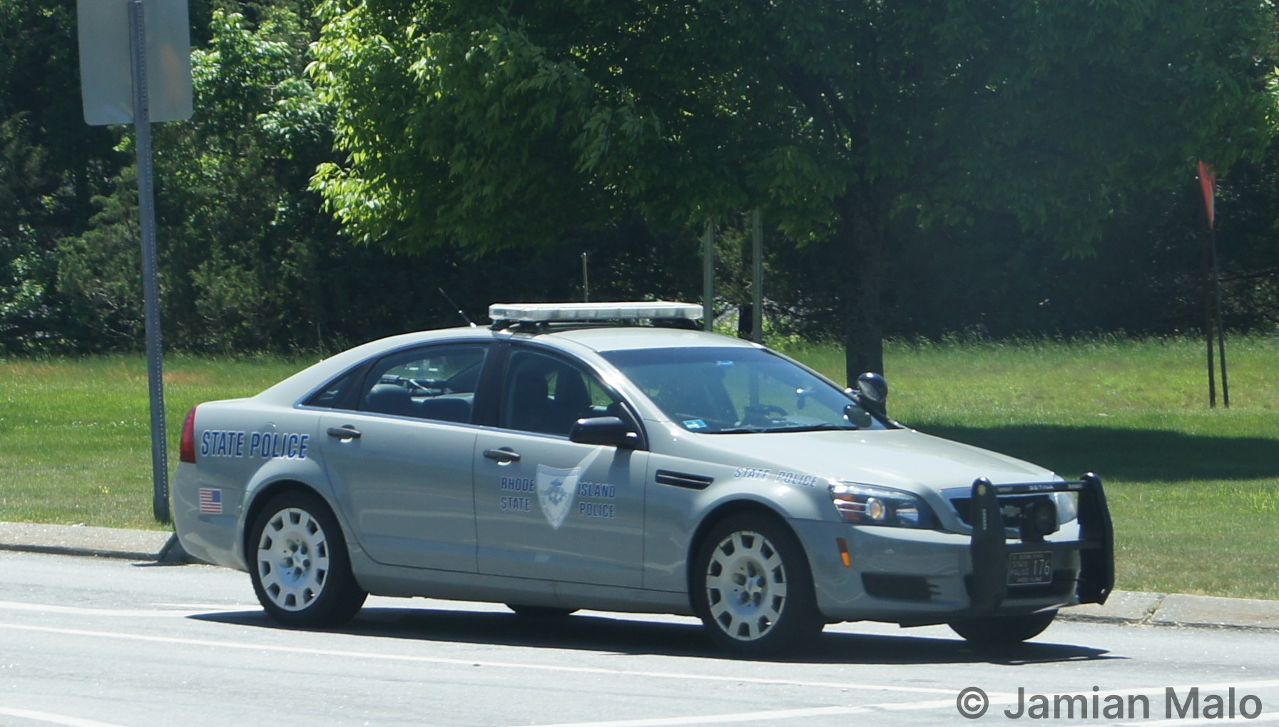 A photo  of Rhode Island State Police
            Cruiser 176, a 2013 Chevrolet Caprice             taken by Jamian Malo