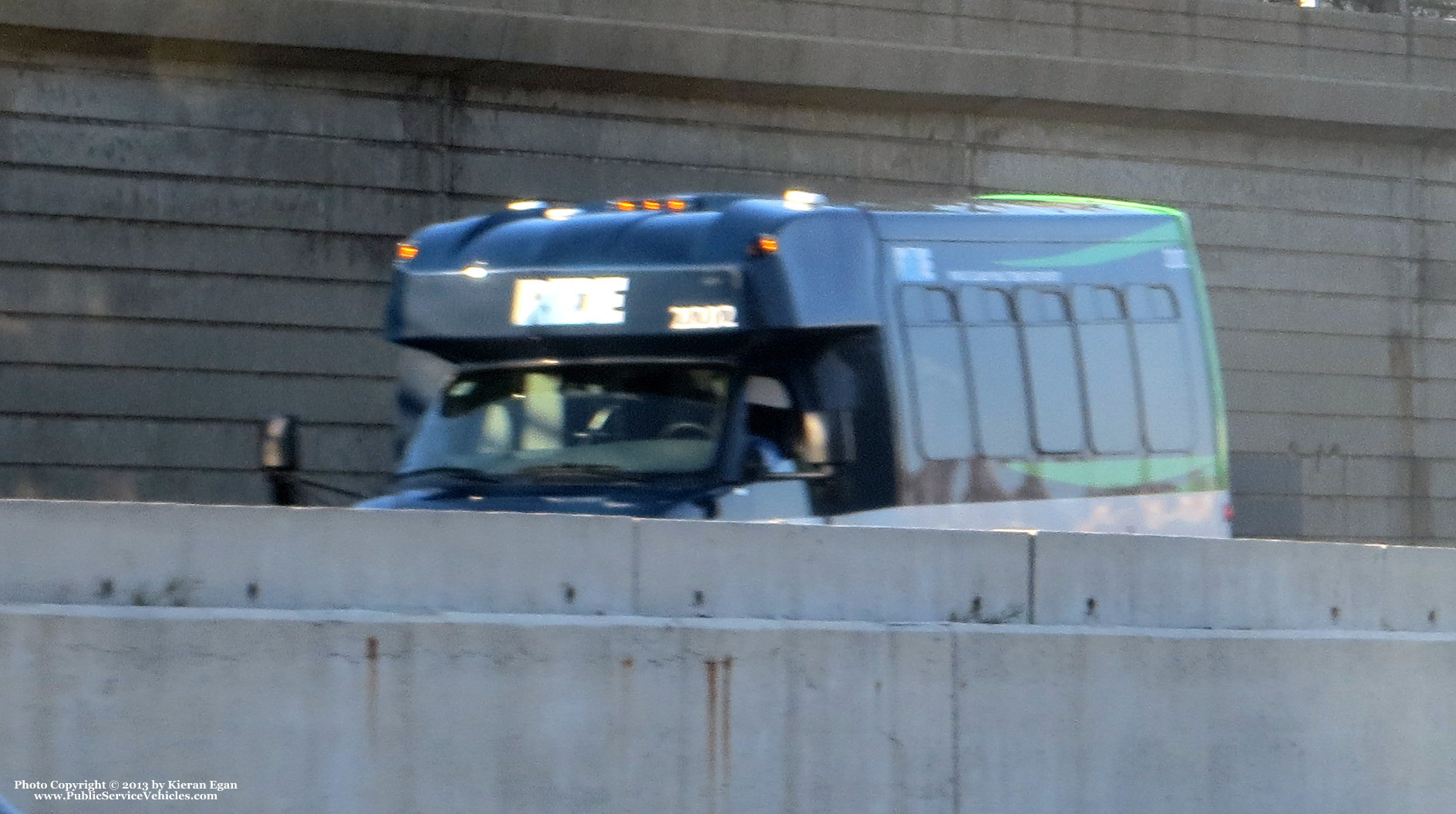 A photo  of Rhode Island Public Transit Authority
            Paratransit Bus 21202, a 2012 Chevrolet 4500 Bus             taken by Kieran Egan