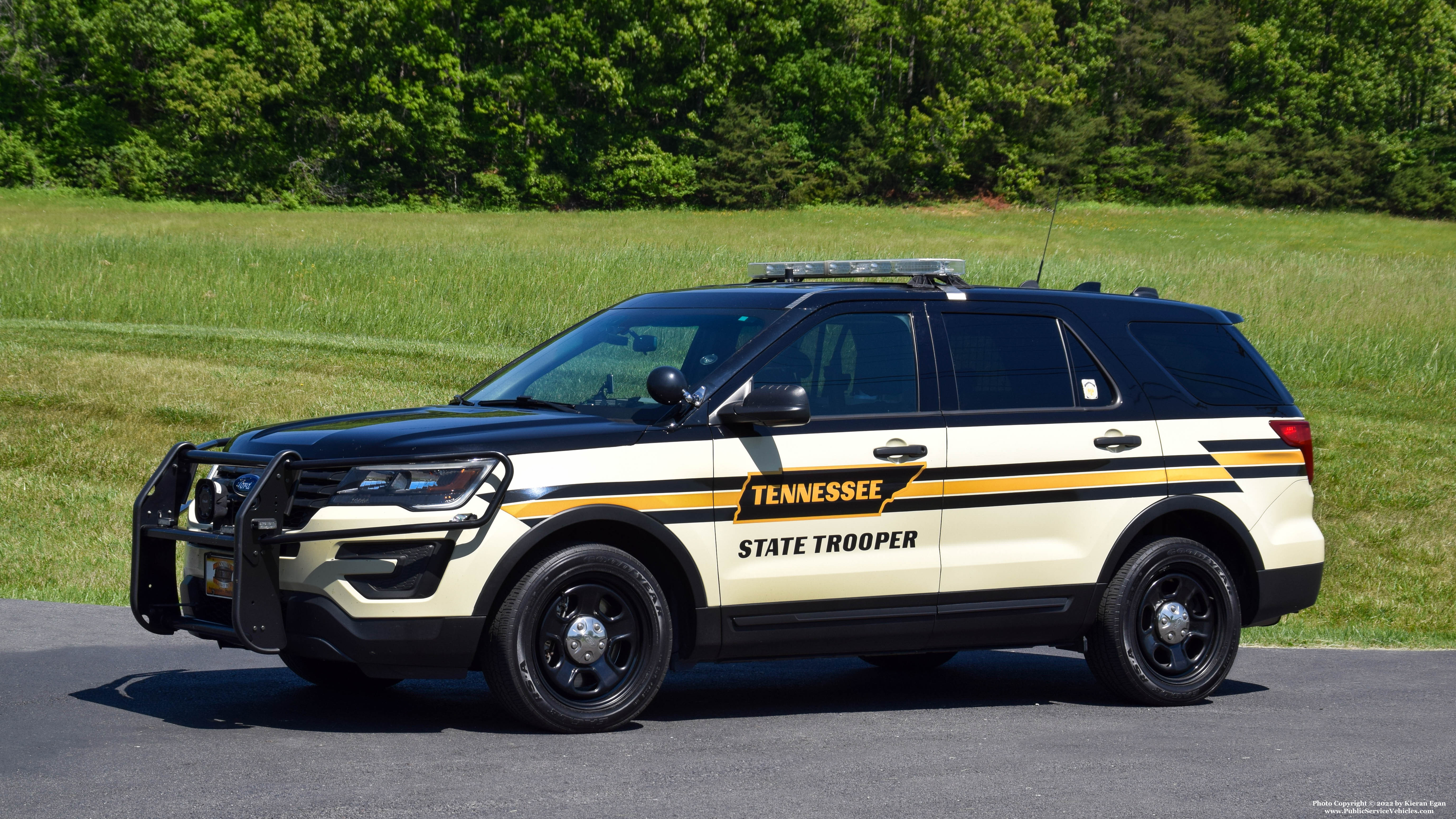 A photo  of Tennessee Highway Patrol
            Patrol Unit, a 2017 Ford Police Interceptor Utility             taken by Kieran Egan