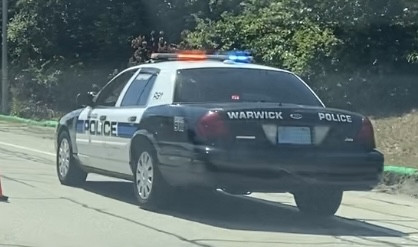 A photo  of Warwick Police
            Cruiser R-81, a 2009-2011 Ford Crown Victoria Police Interceptor             taken by @riemergencyvehicles