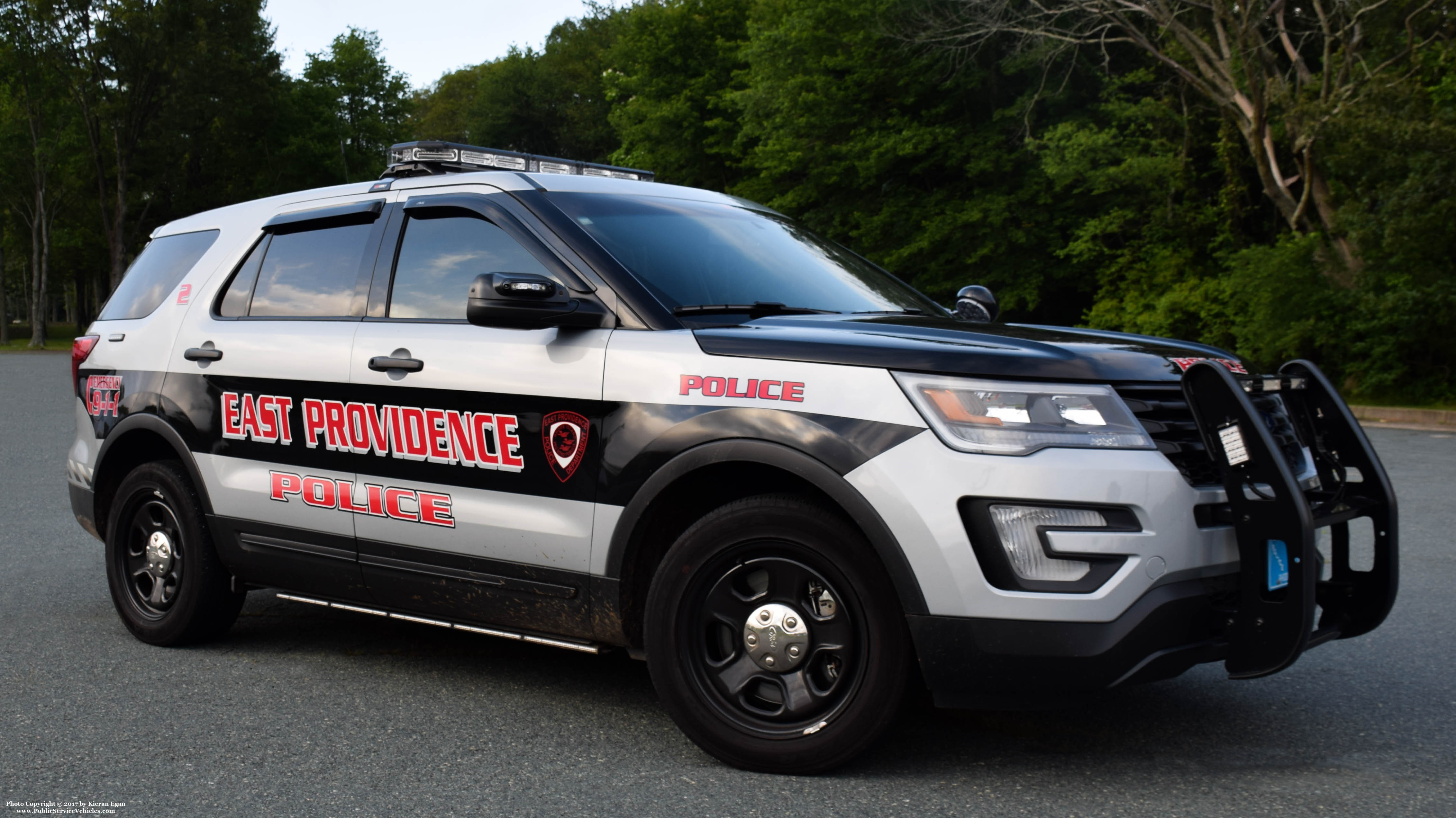 A photo  of East Providence Police
            Car 2, a 2017 Ford Police Interceptor Utility             taken by Kieran Egan