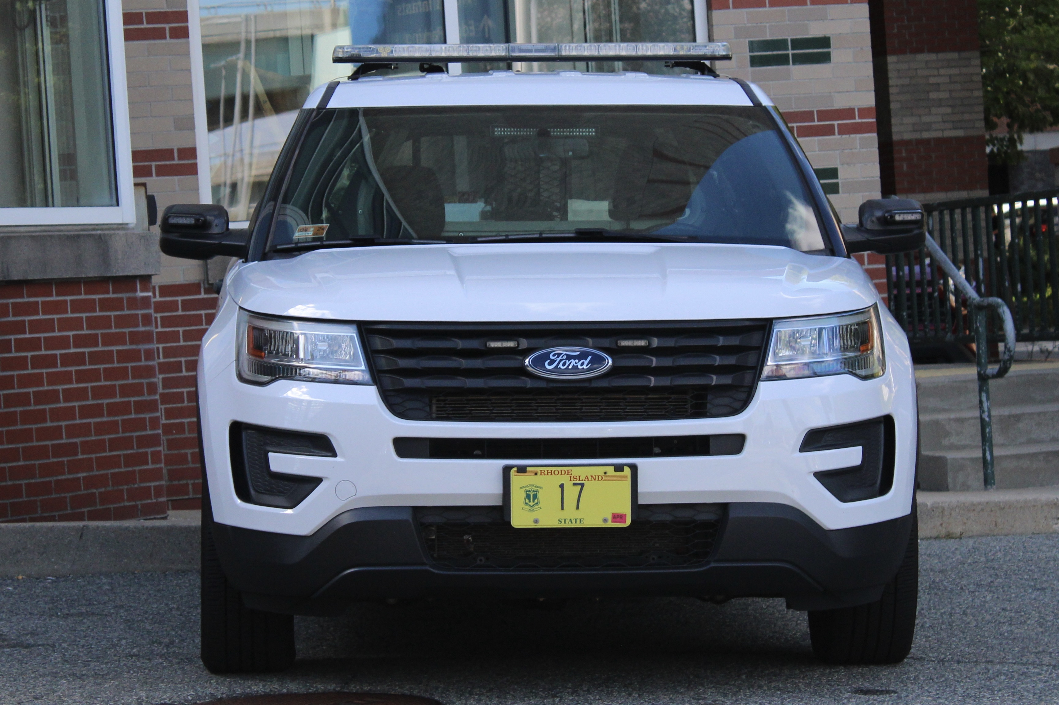 A photo  of Rhode Island Department of Corrections
            Cruiser 17, a 2016-2019 Ford Police Interceptor Utility             taken by @riemergencyvehicles