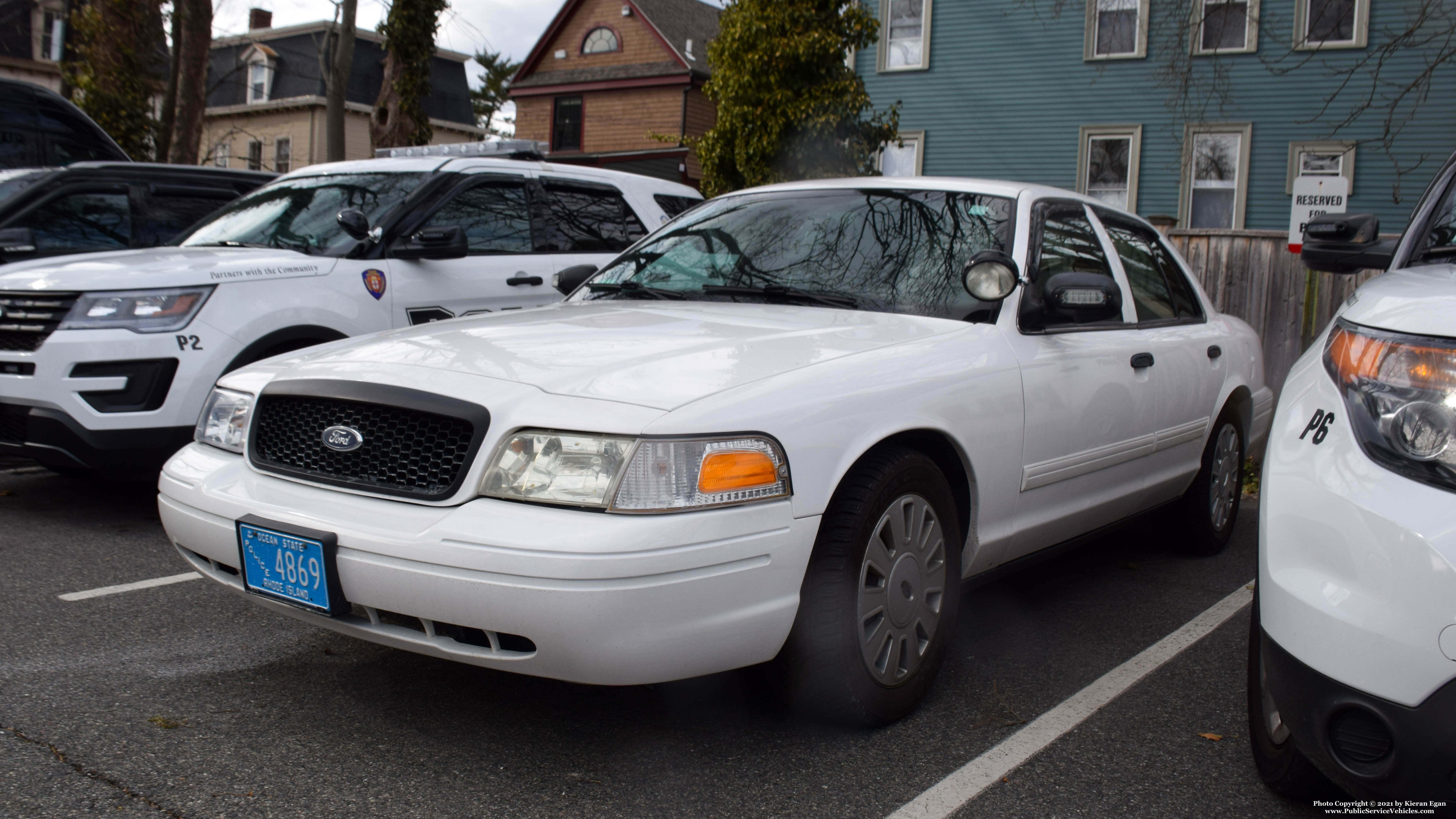 A photo  of Brown University Police
            Unmarked Unit, a 2010 Ford Crown Victoria Police Interceptor             taken by Kieran Egan