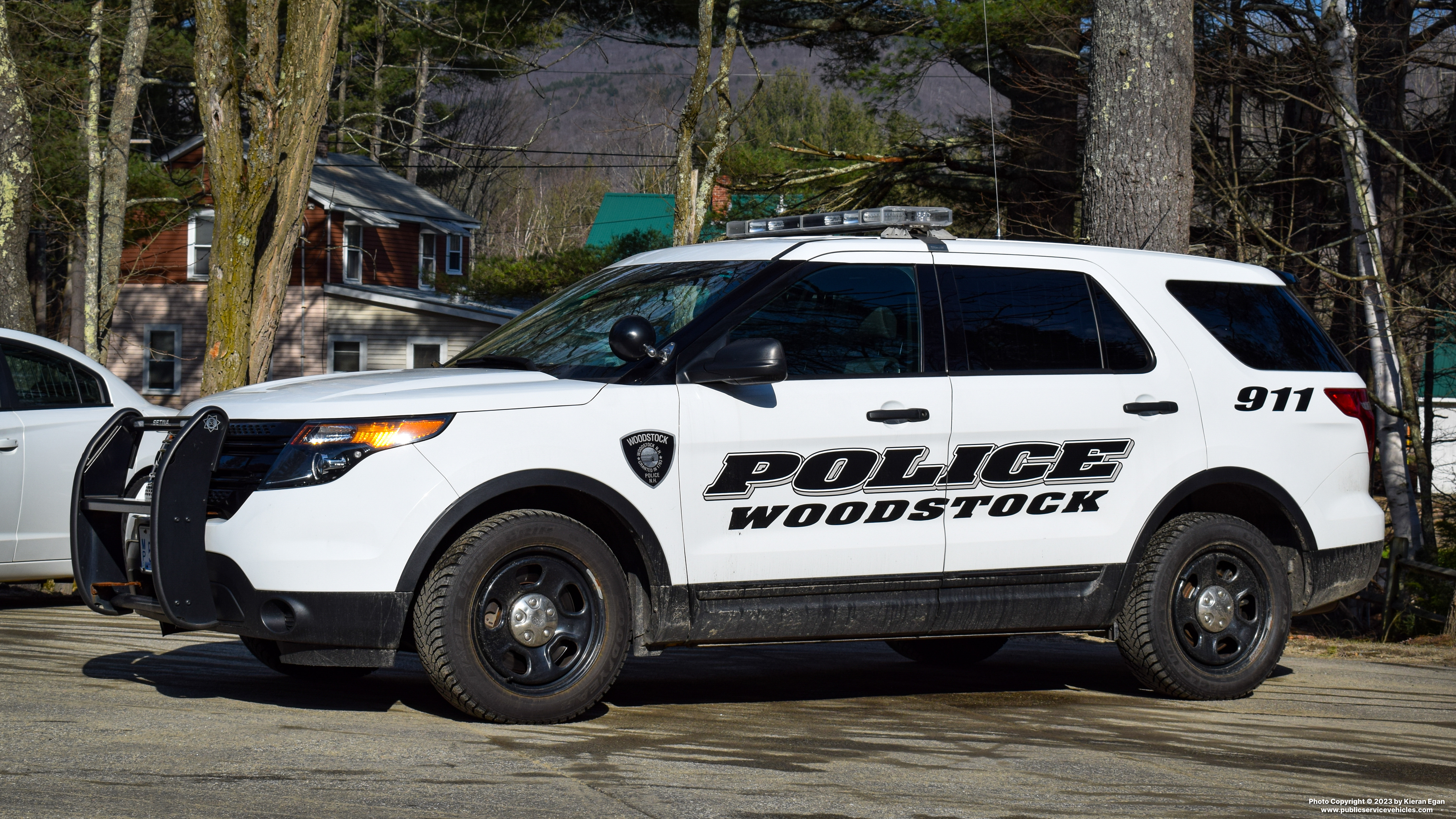 A photo  of Woodstock Police
            Car 4, a 2013-2015 Ford Police Interceptor Utility             taken by Kieran Egan