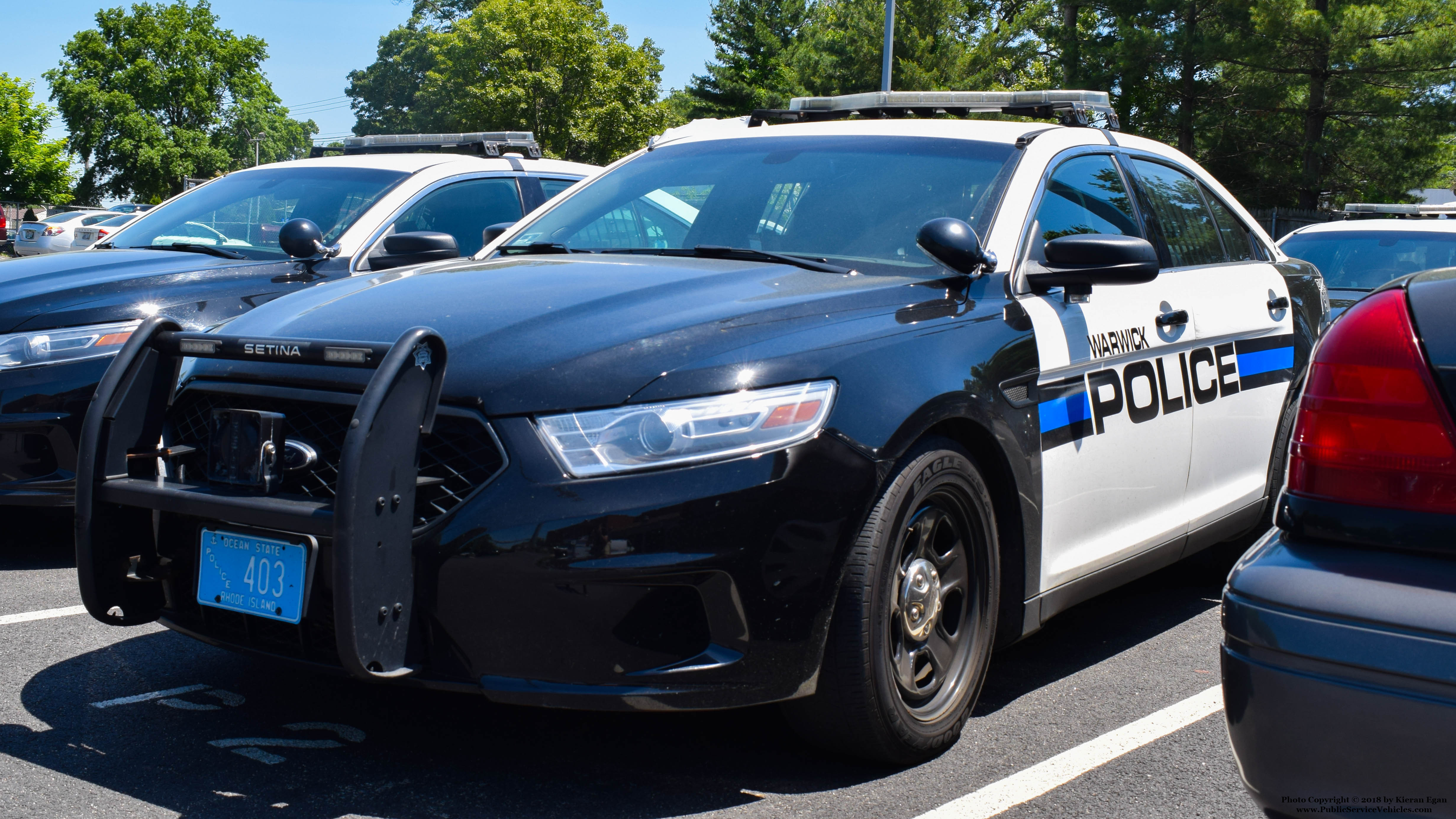 A photo  of Warwick Police
            Cruiser P-2, a 2014 Ford Police Interceptor Sedan             taken by Kieran Egan