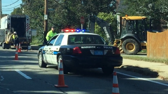 A photo  of Warwick Police
            Cruiser P-3, a 2011 Ford Crown Victoria Police Interceptor             taken by @riemergencyvehicles