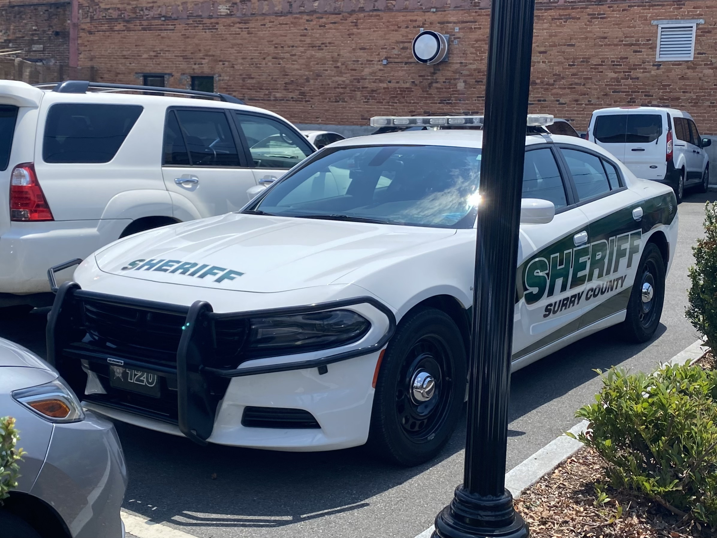 A photo  of Surry County Sheriff
            Cruiser 120, a 2019 Dodge Charger             taken by @riemergencyvehicles