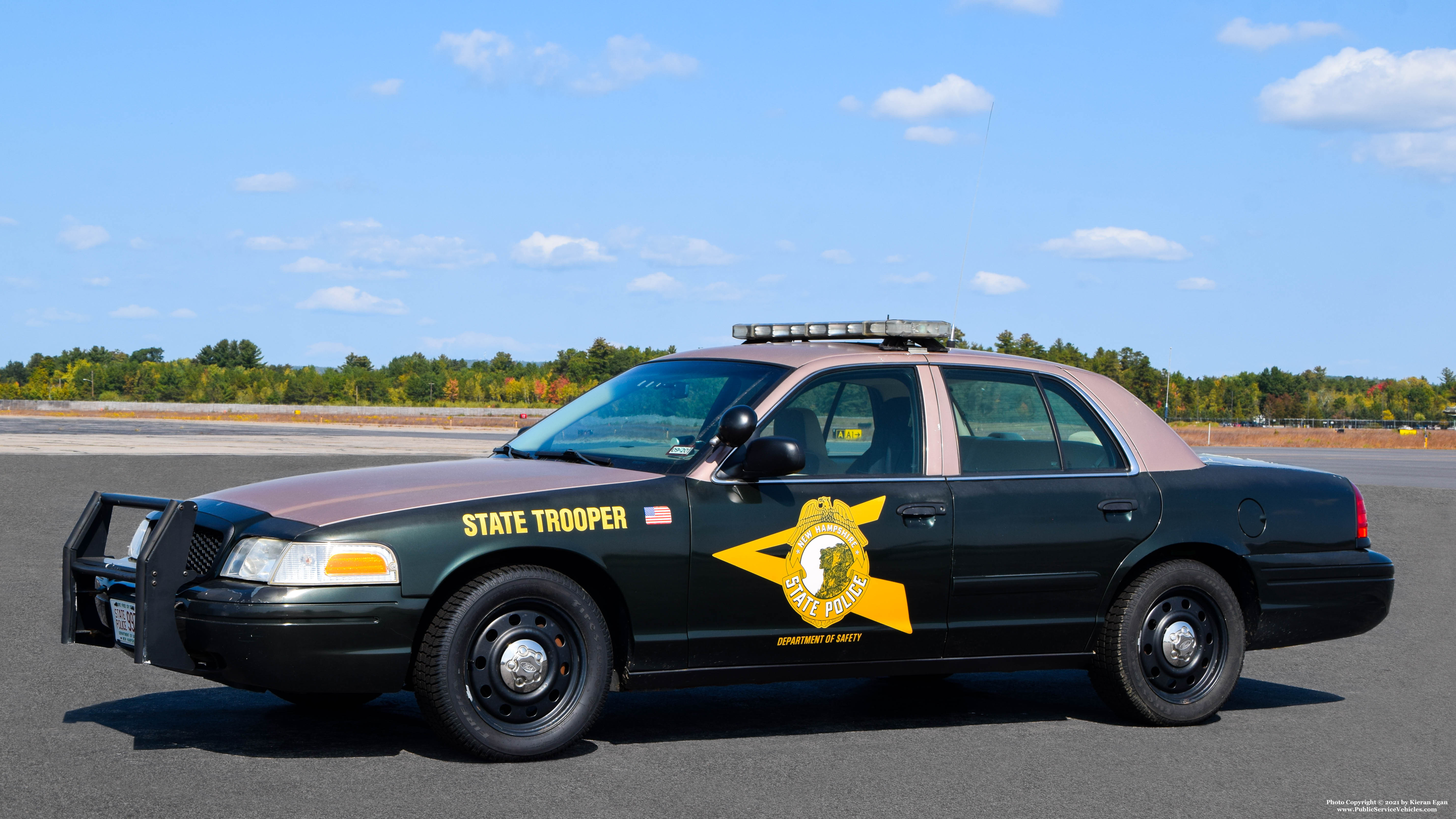 A photo  of New Hampshire State Police
            Cruiser 997, a 2007 Ford Crown Victoria             taken by Kieran Egan