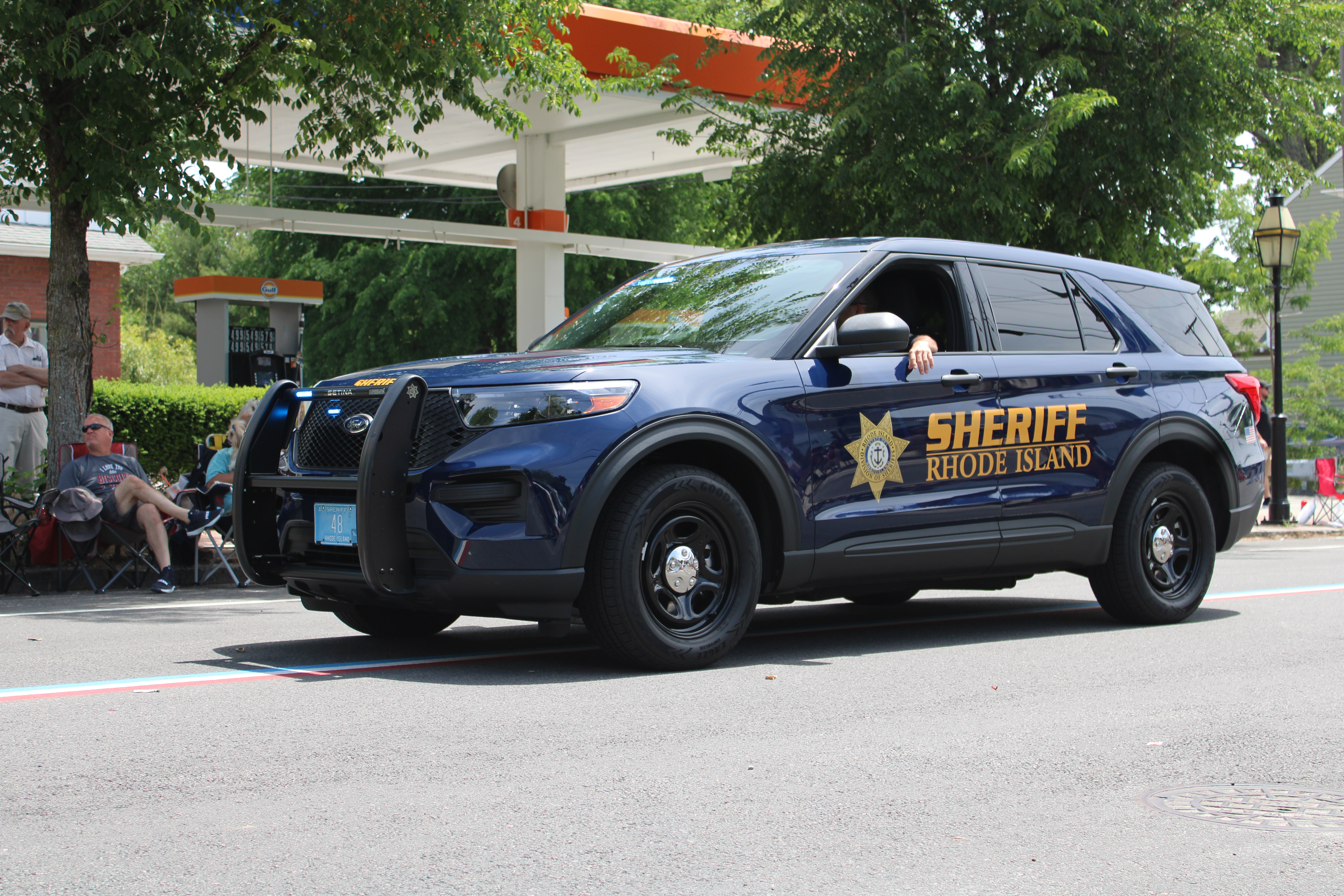 A photo  of Rhode Island Division of Sheriffs
            Cruiser 48, a 2022 Ford Police Interceptor Utility             taken by @riemergencyvehicles