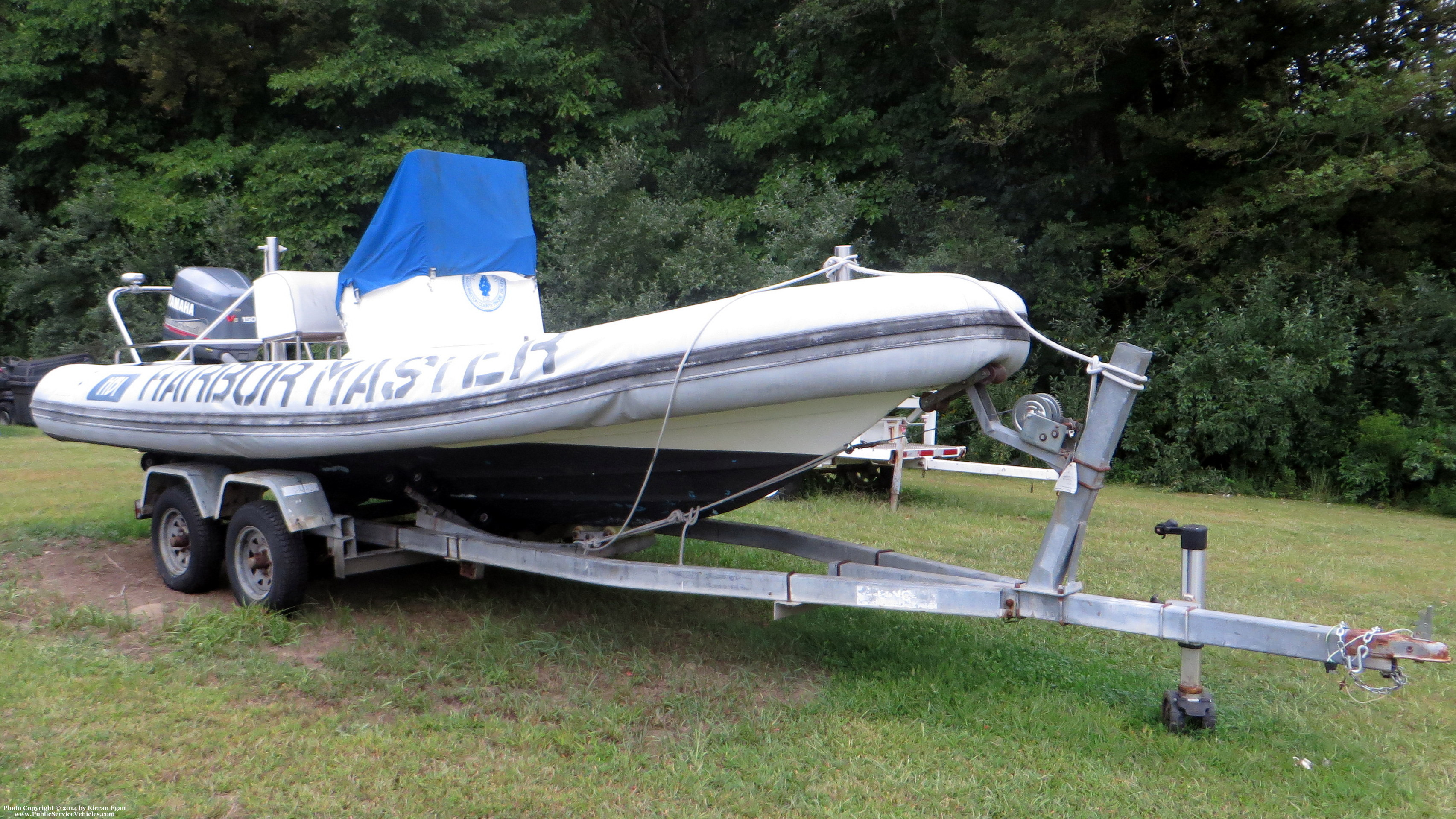 A photo  of South Kingstown Police
            Harbor Master Boat, a 1990-2010 Marine Unit             taken by Kieran Egan