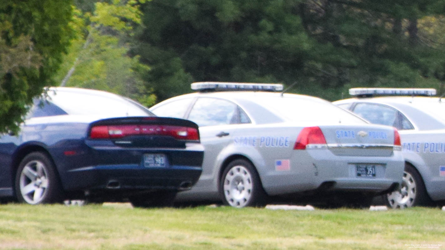 A photo  of Rhode Island State Police
            Cruiser 351, a 2013 Chevrolet Caprice             taken by Kieran Egan