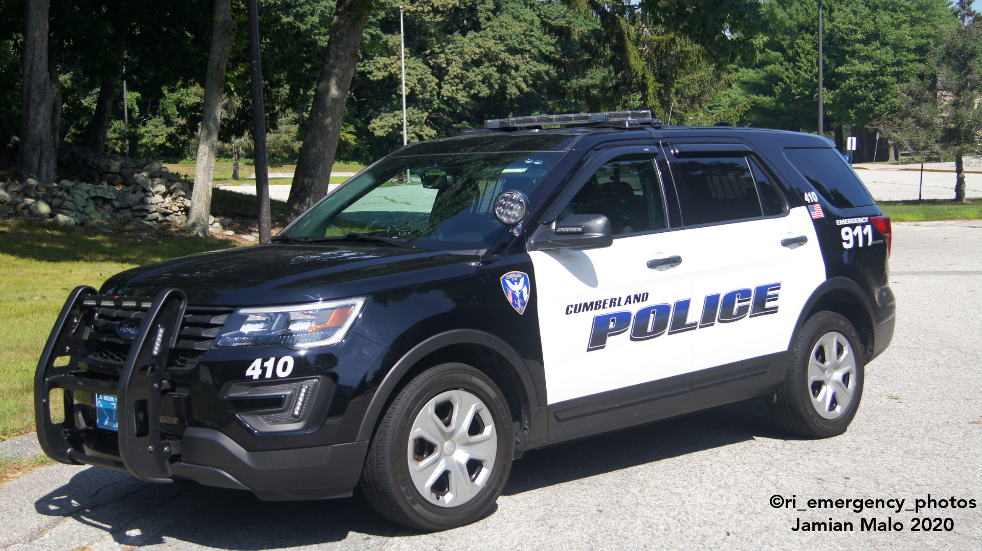 A photo  of Cumberland Police
            Cruiser 410, a 2019 Ford Police Interceptor Utility             taken by Jamian Malo