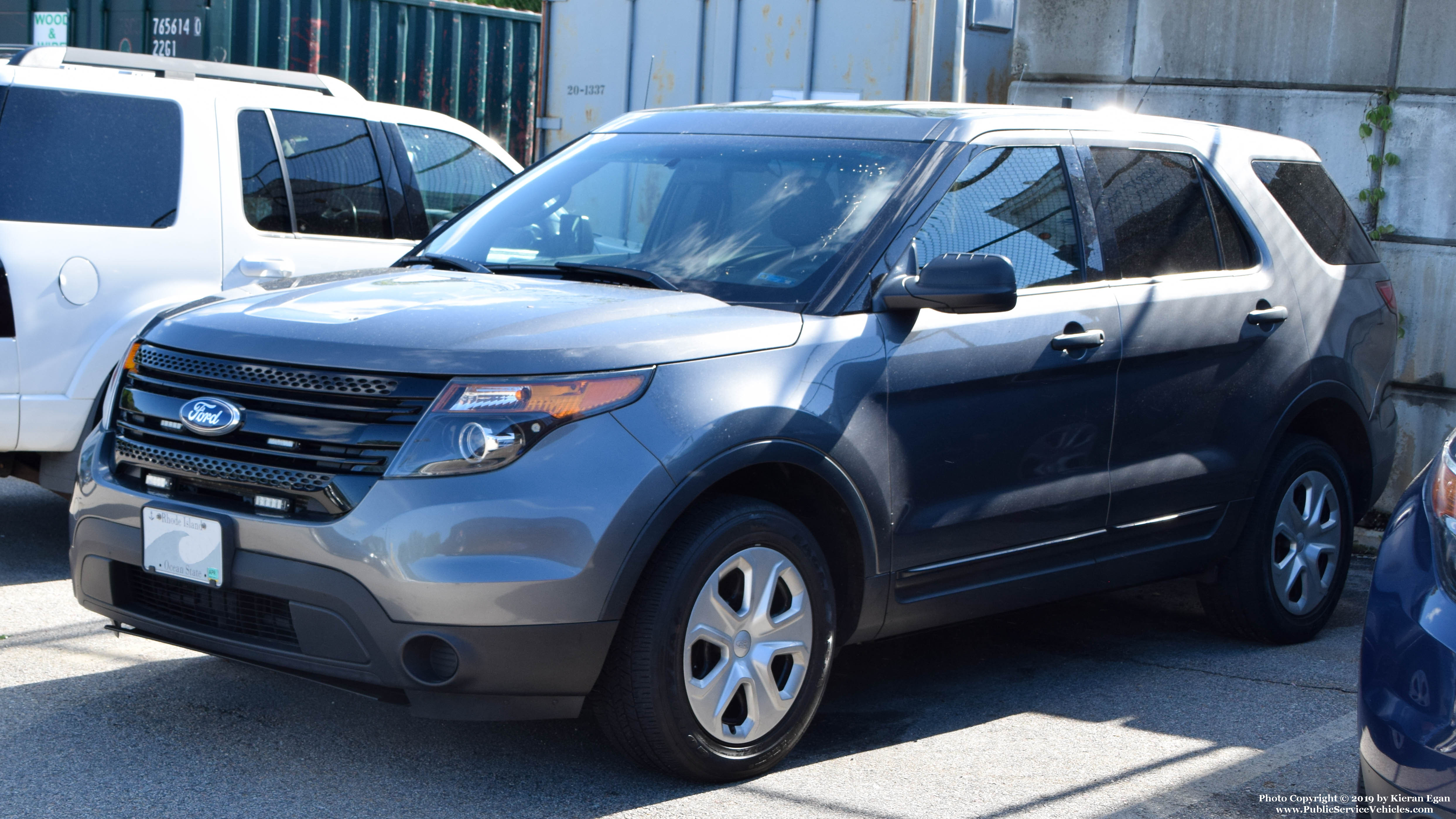 A photo  of North Providence Police
            Administration Lieutenant, a 2014 Ford Police Interceptor Utility             taken by Kieran Egan