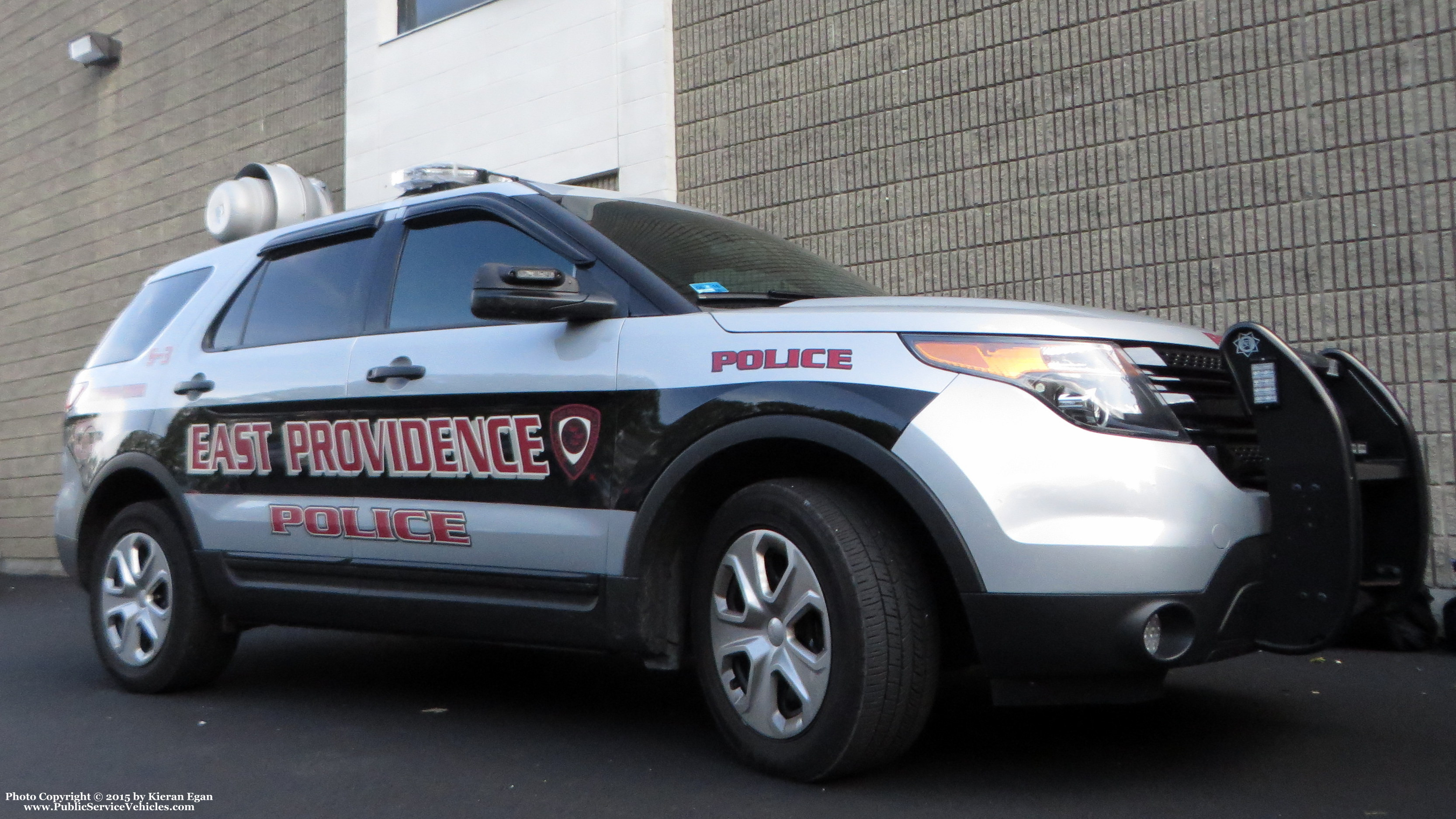 A photo  of East Providence Police
            Supervisor 3, a 2014 Ford Police Interceptor Utility             taken by Kieran Egan