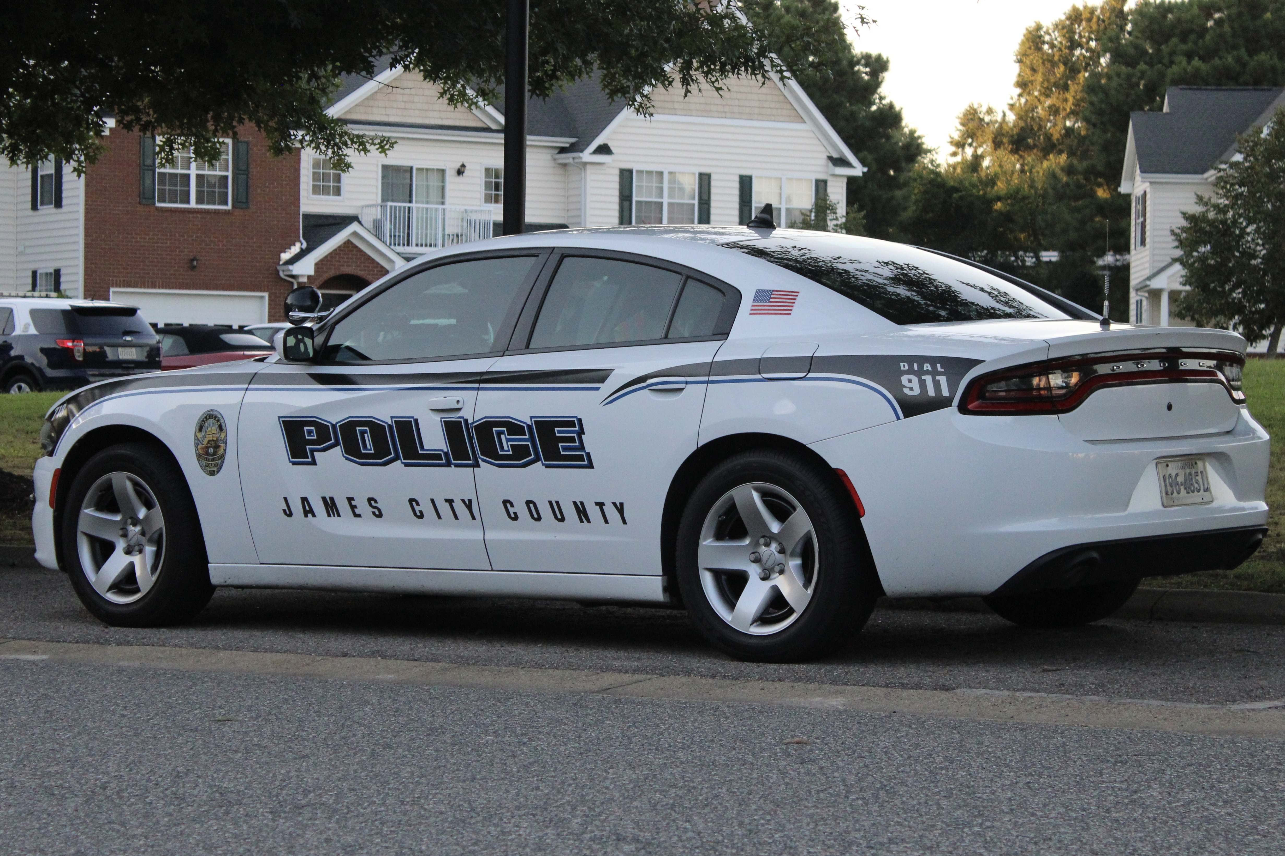 A photo  of Williamsburg-James City County Sheriff
            Cruiser 718, a 2017 Dodge Charger             taken by @riemergencyvehicles