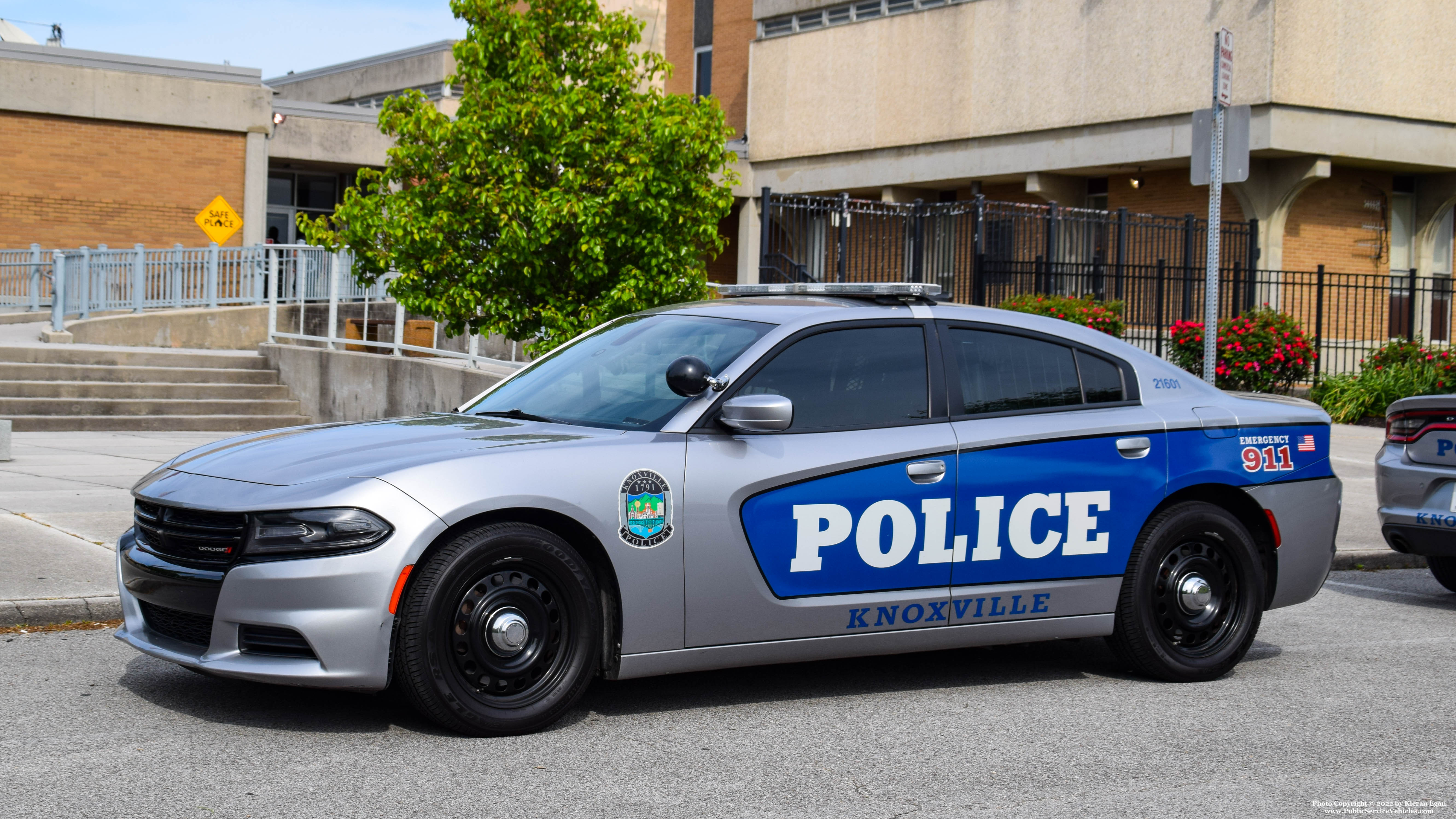 A photo  of Knoxville Police
            Cruiser 21601, a 2015-2019 Dodge Charger             taken by Kieran Egan