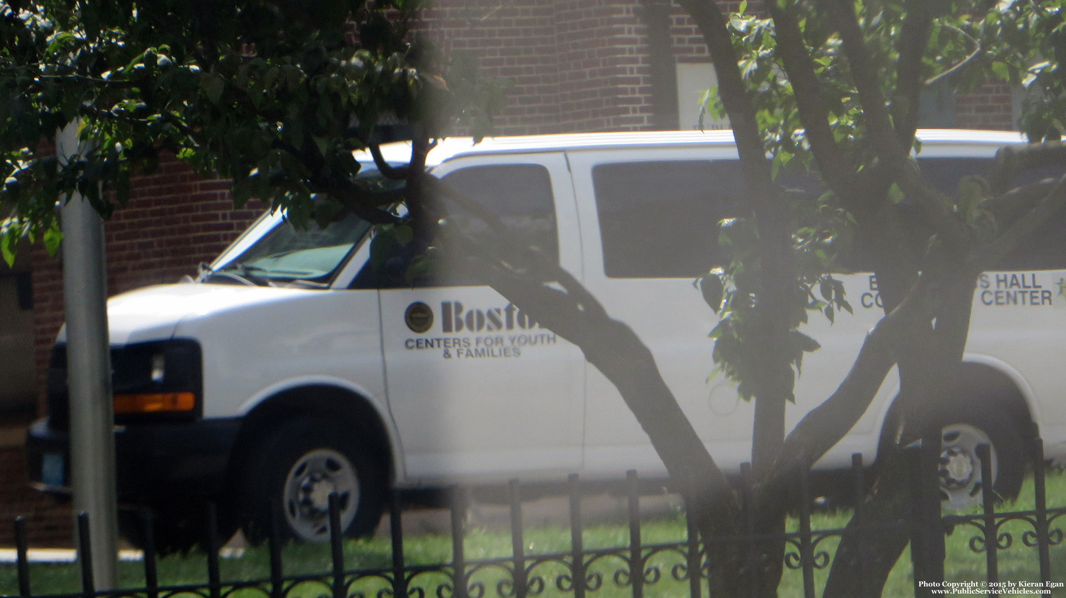 A photo  of Boston Centers for Youth & Families
            Van, a 2003-2015 Chevrolet Express             taken by Kieran Egan