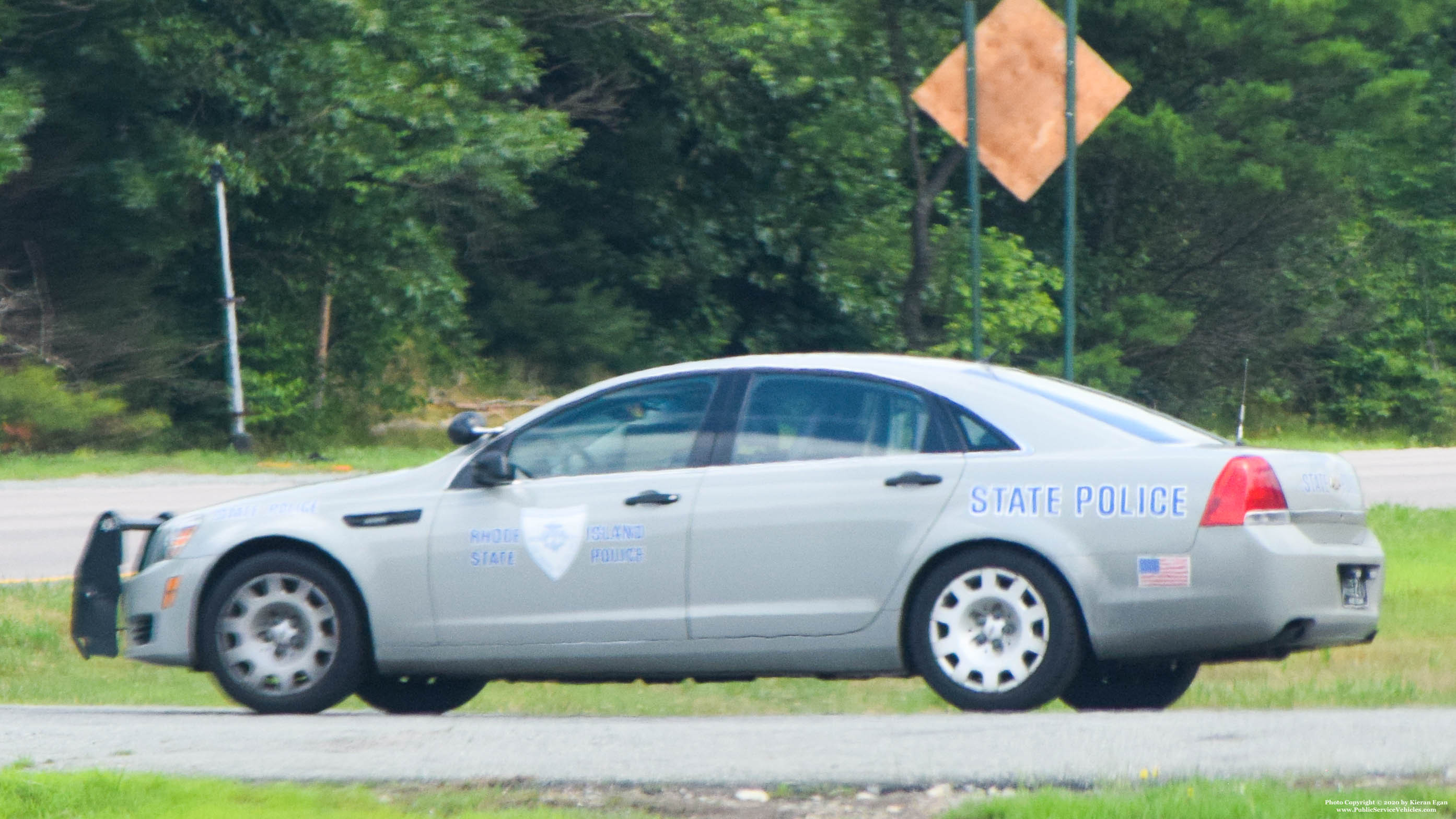 A photo  of Rhode Island State Police
            Cruiser 271, a 2013 Chevrolet Caprice             taken by Kieran Egan