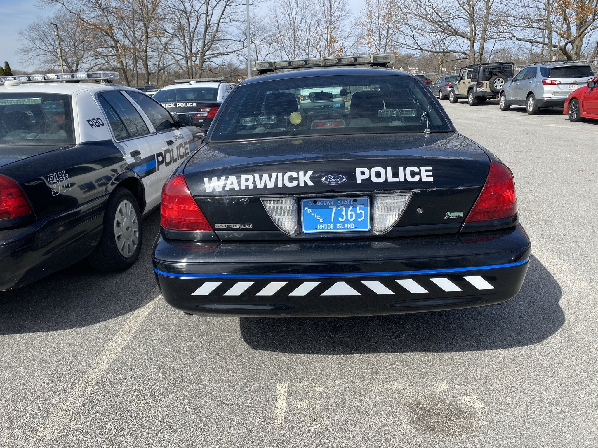 A photo  of Warwick Police
            Cruiser R-84, a 2011 Ford Crown Victoria Police Interceptor             taken by @riemergencyvehicles