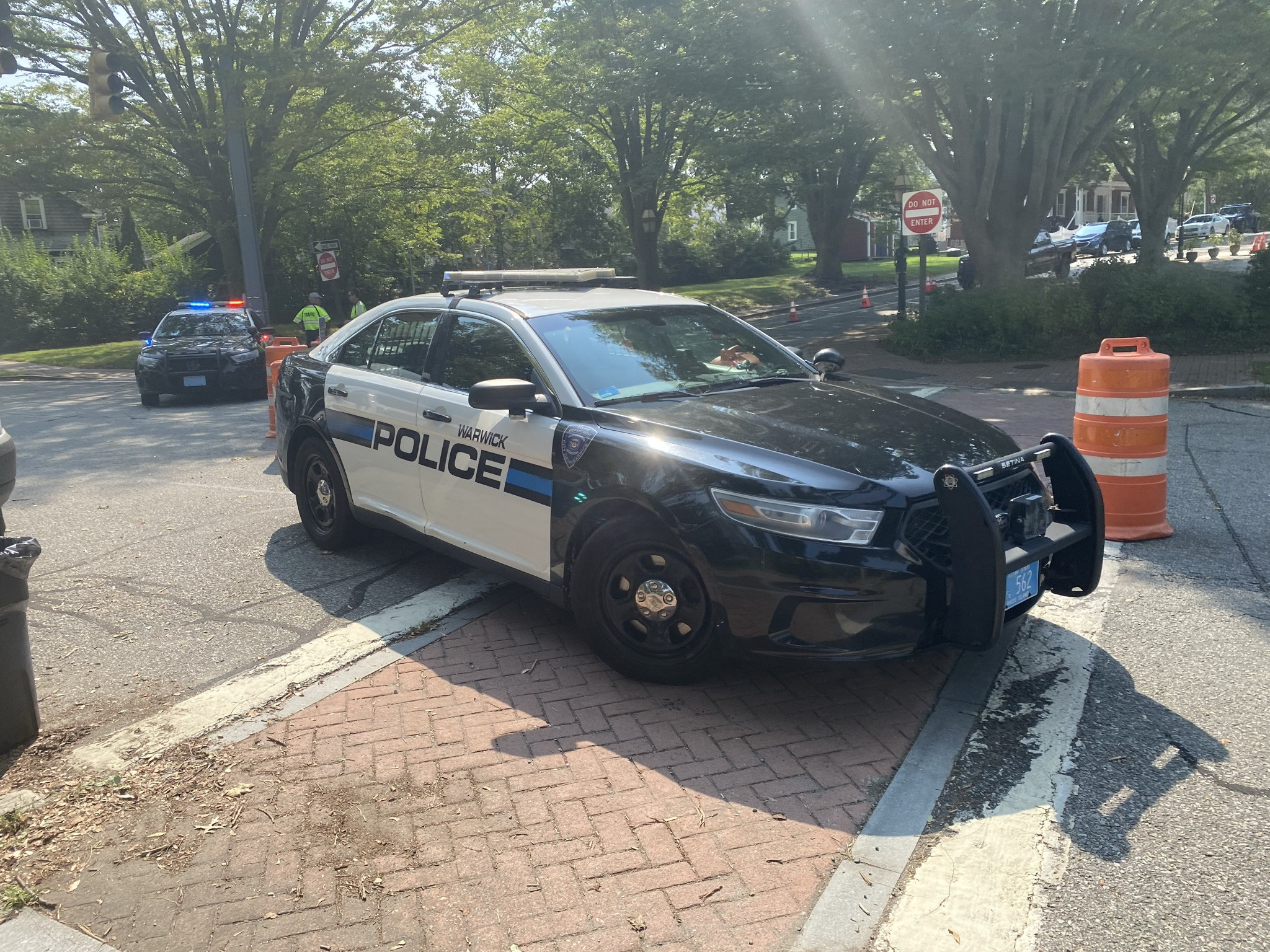 A photo  of Warwick Police
            Cruiser CP-56, a 2014 Ford Police Interceptor Sedan             taken by @riemergencyvehicles