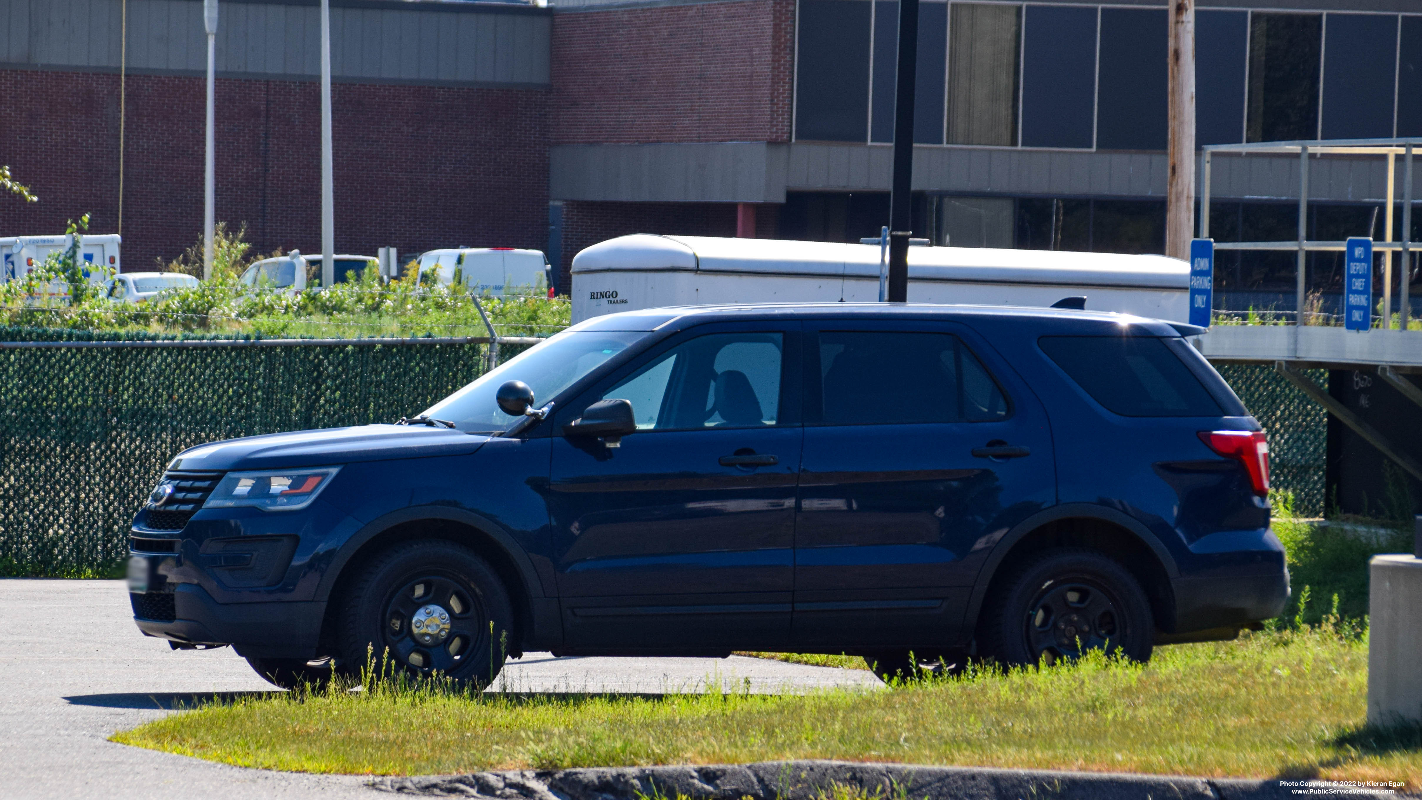 A photo  of Waterville Police
            Unmarked Unit, a 2016-2019 Ford Police Interceptor Utility             taken by Kieran Egan