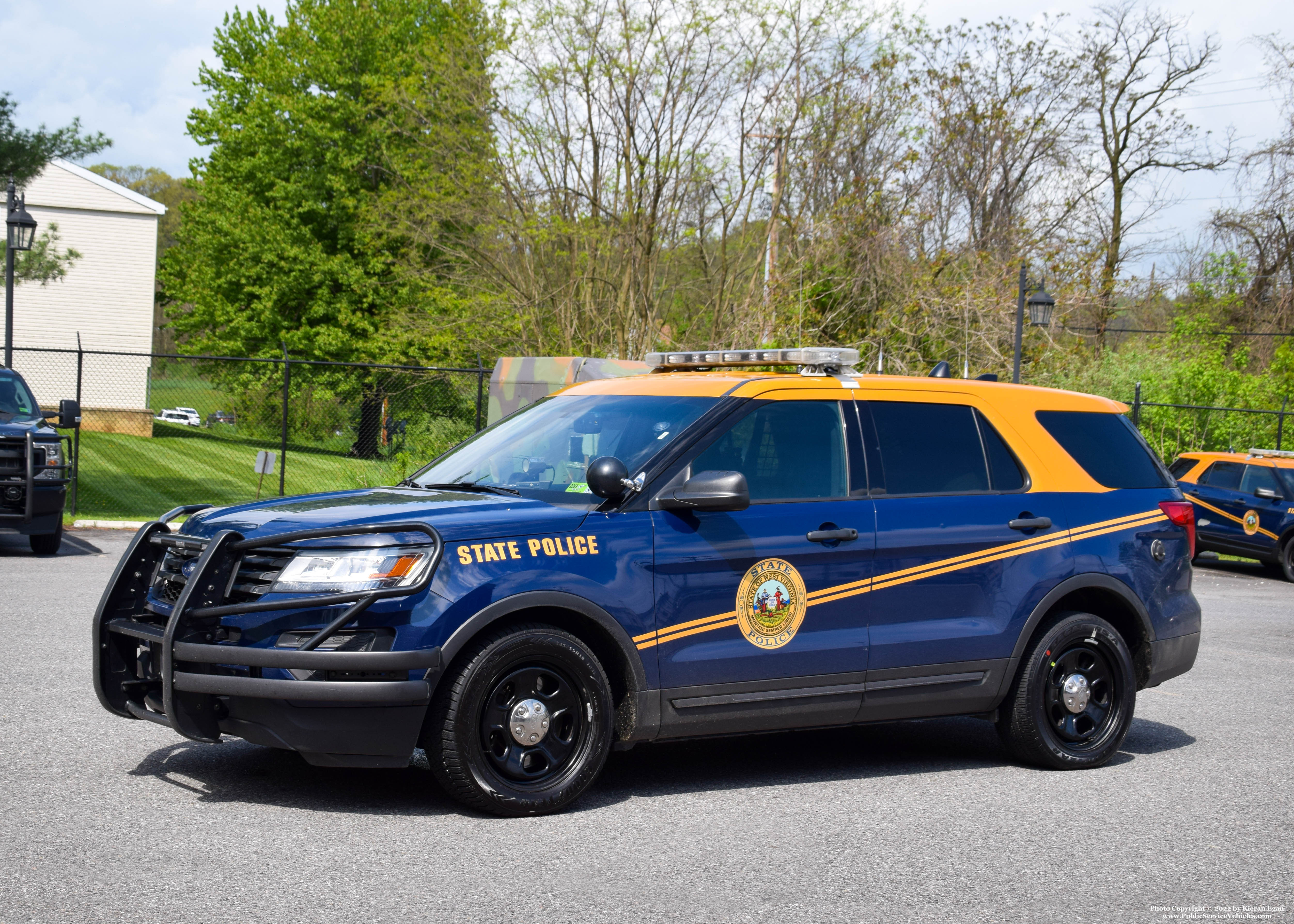 A photo  of West Virginia State Police
            Cruiser 236, a 2018 Ford Police Interceptor Utility             taken by Kieran Egan