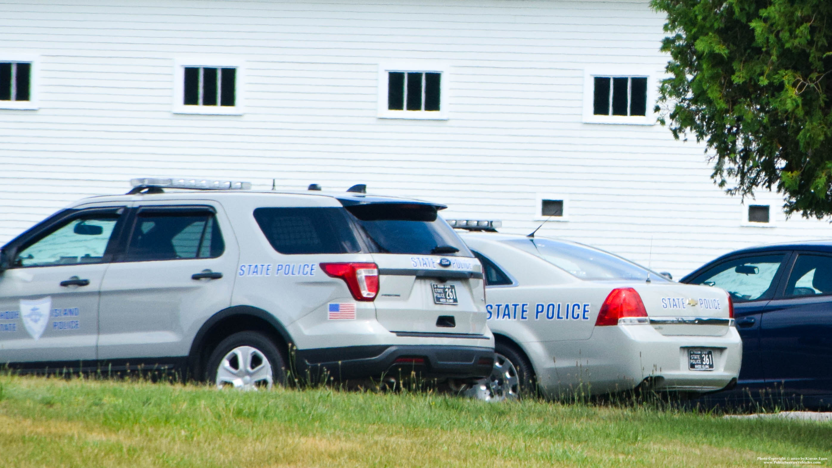 A photo  of Rhode Island State Police
            Cruiser 361, a 2013 Chevrolet Caprice             taken by Kieran Egan