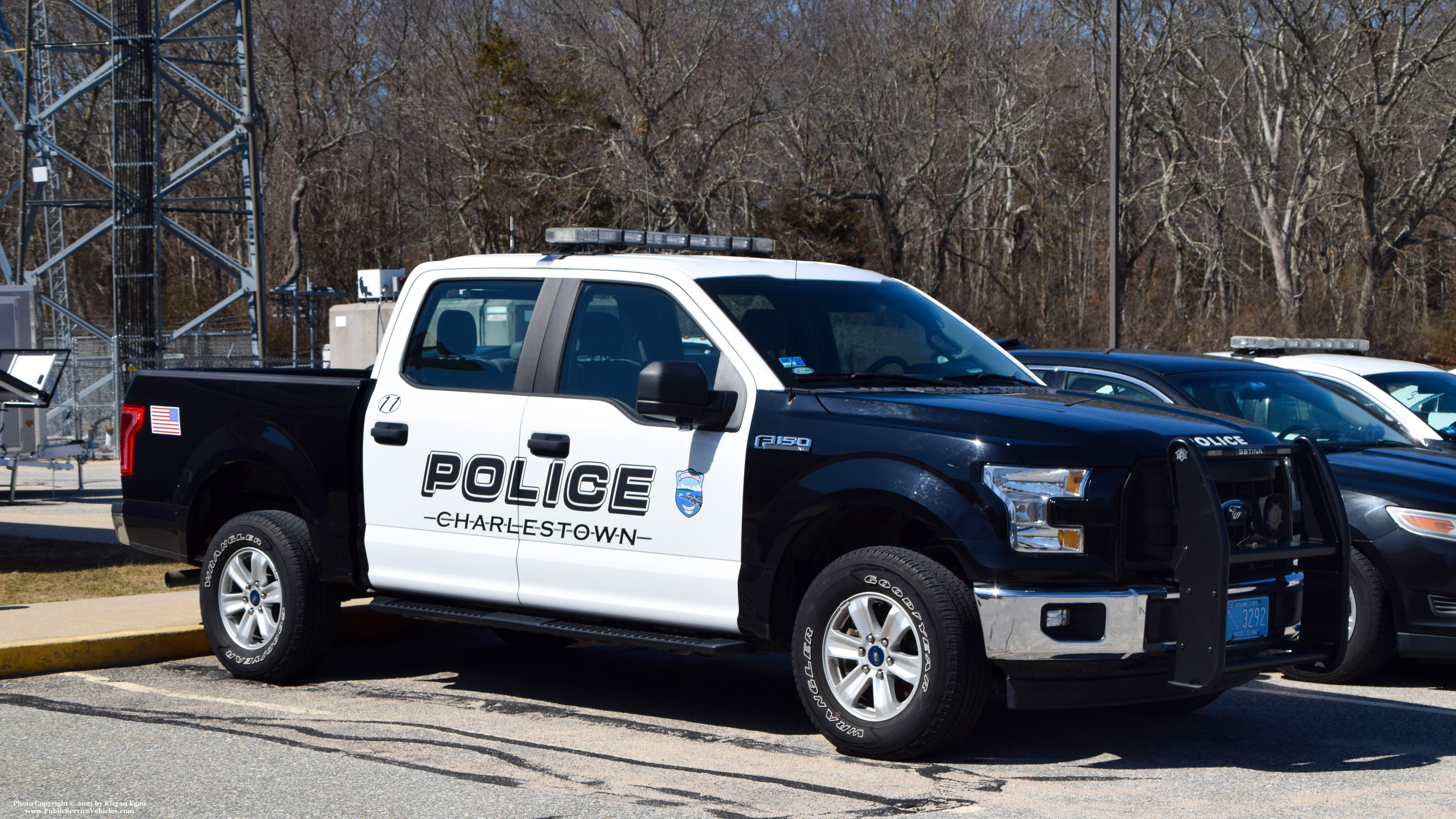 A photo  of Charlestown Police
            Car 11, a 2016 Ford F-150 XL Crew Cab             taken by Kieran Egan