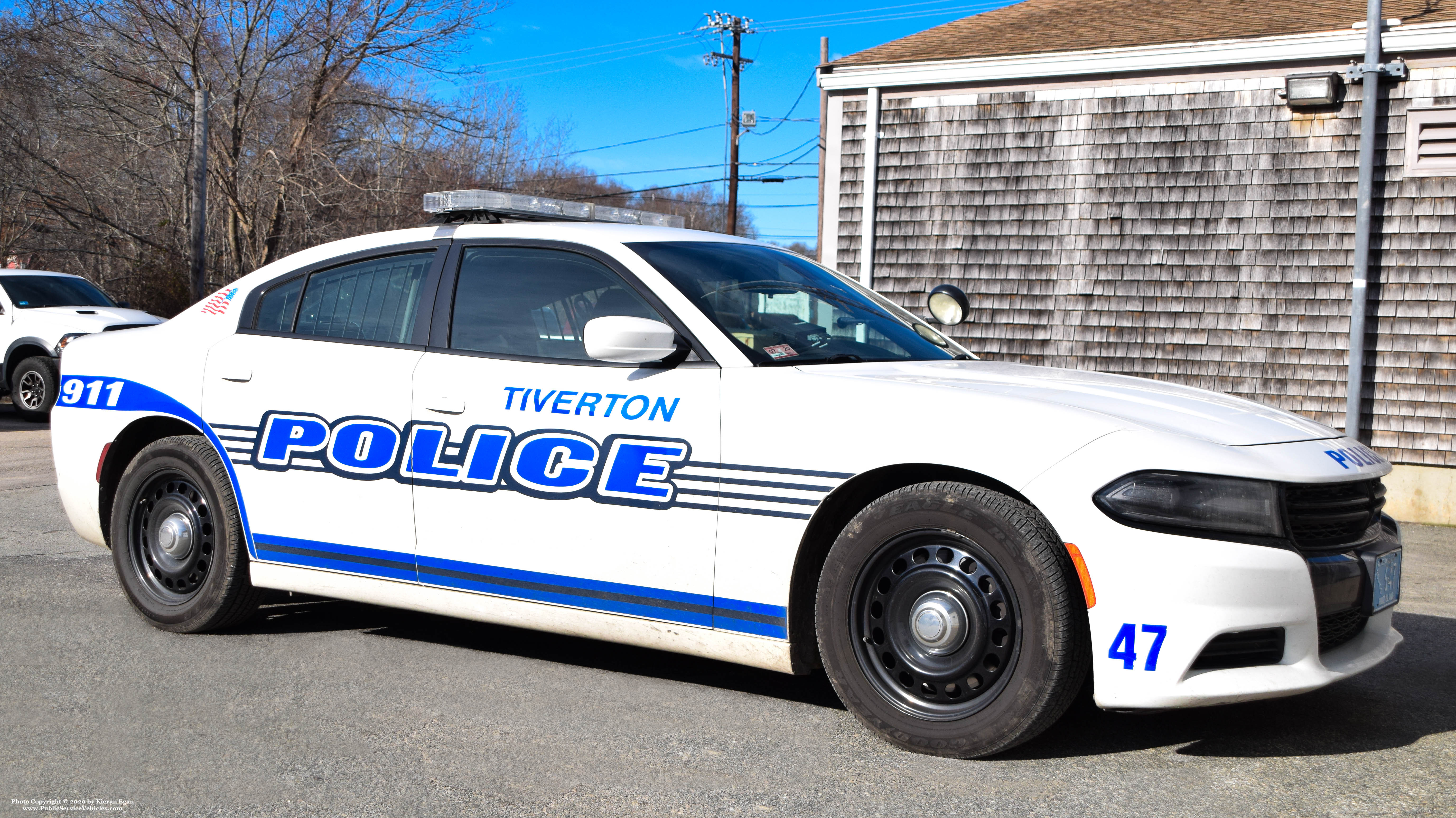 A photo  of Tiverton Police
            Car 47, a 2016 Dodge Charger             taken by Kieran Egan